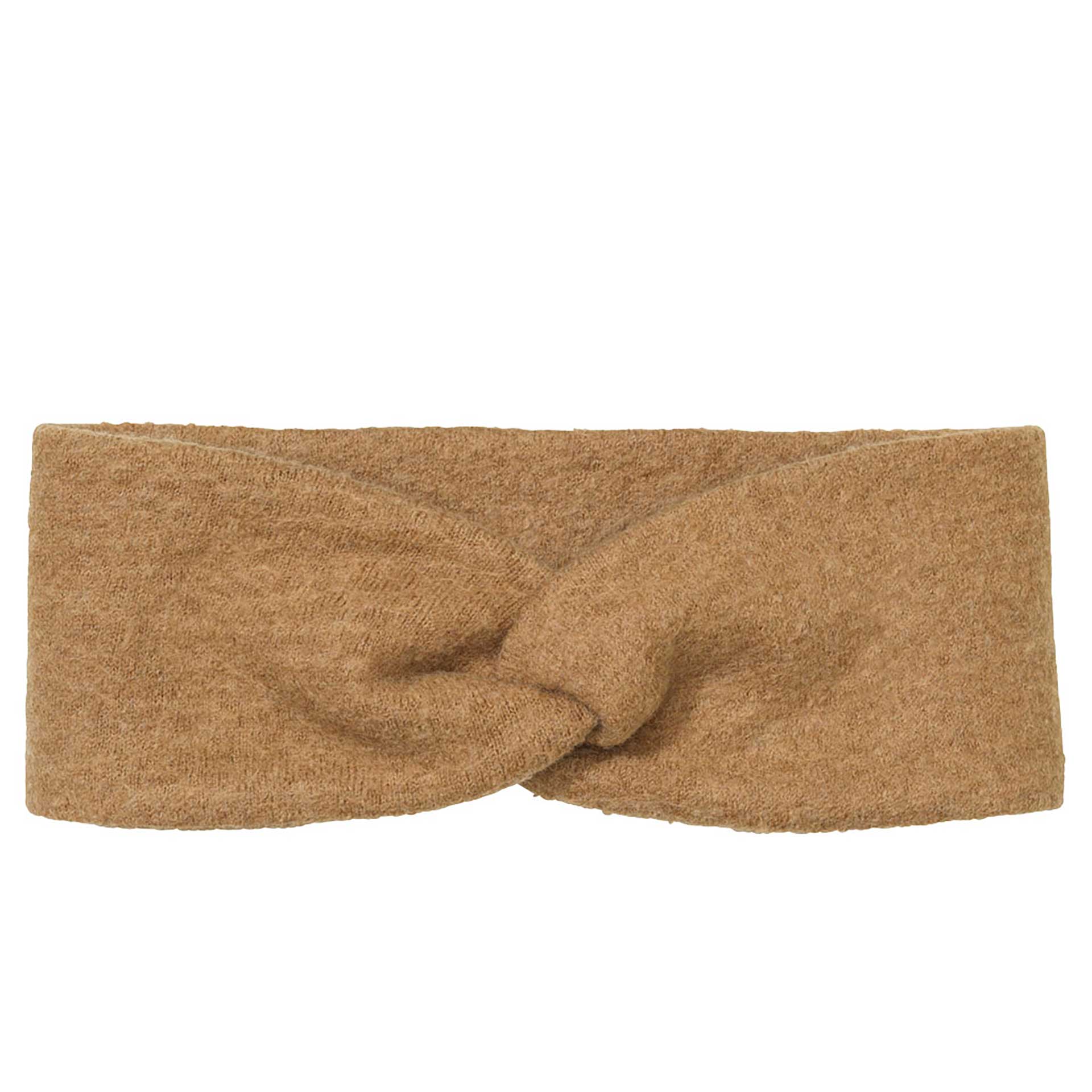 disana Stirnband in Karamell, Wollwalk 260g/m² doppellagig aus Bio-Merinowolle, Hält Stirn & Ohren schön warm, pfiffig & chic