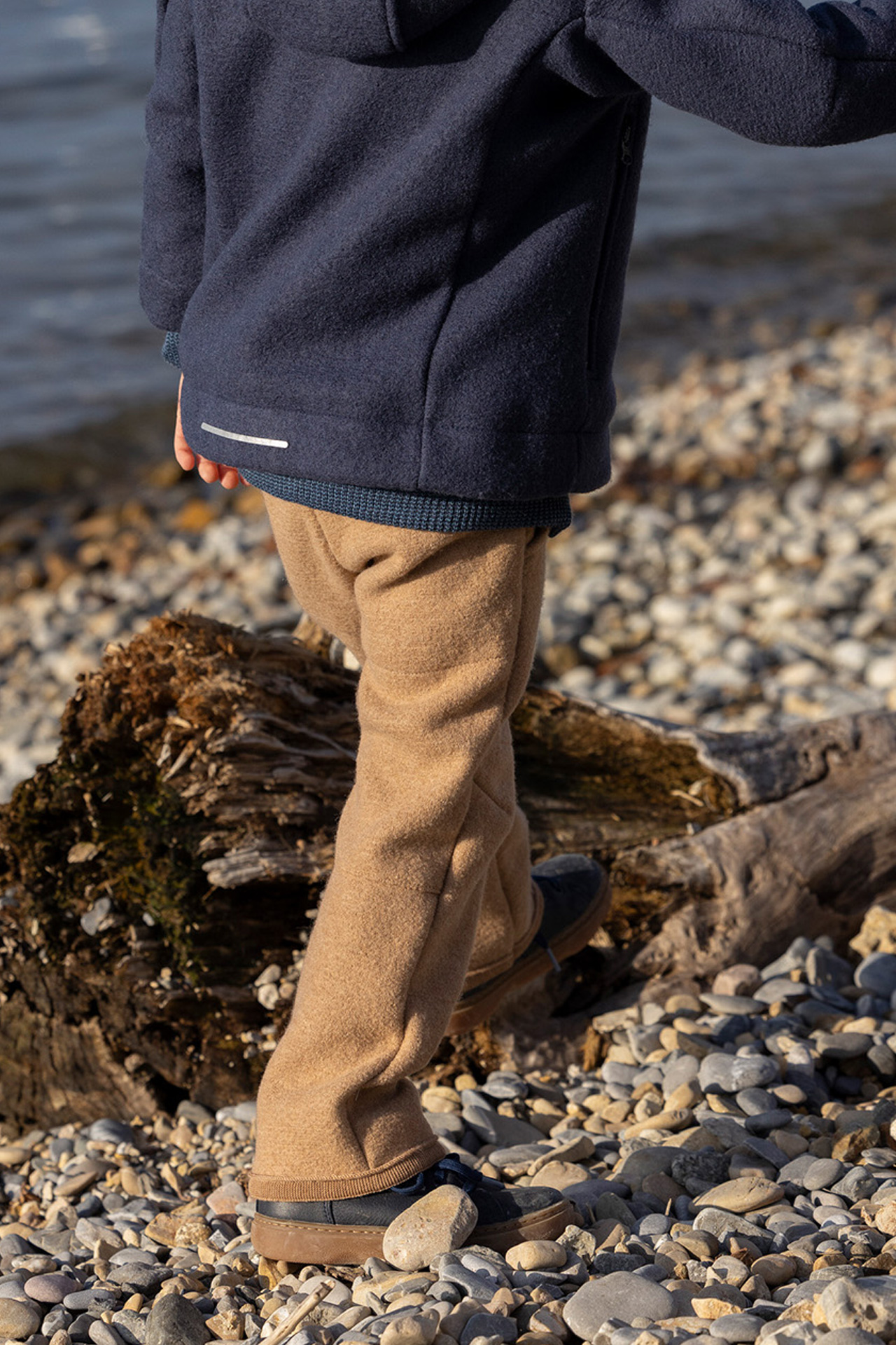 Boiled Wool Trousers