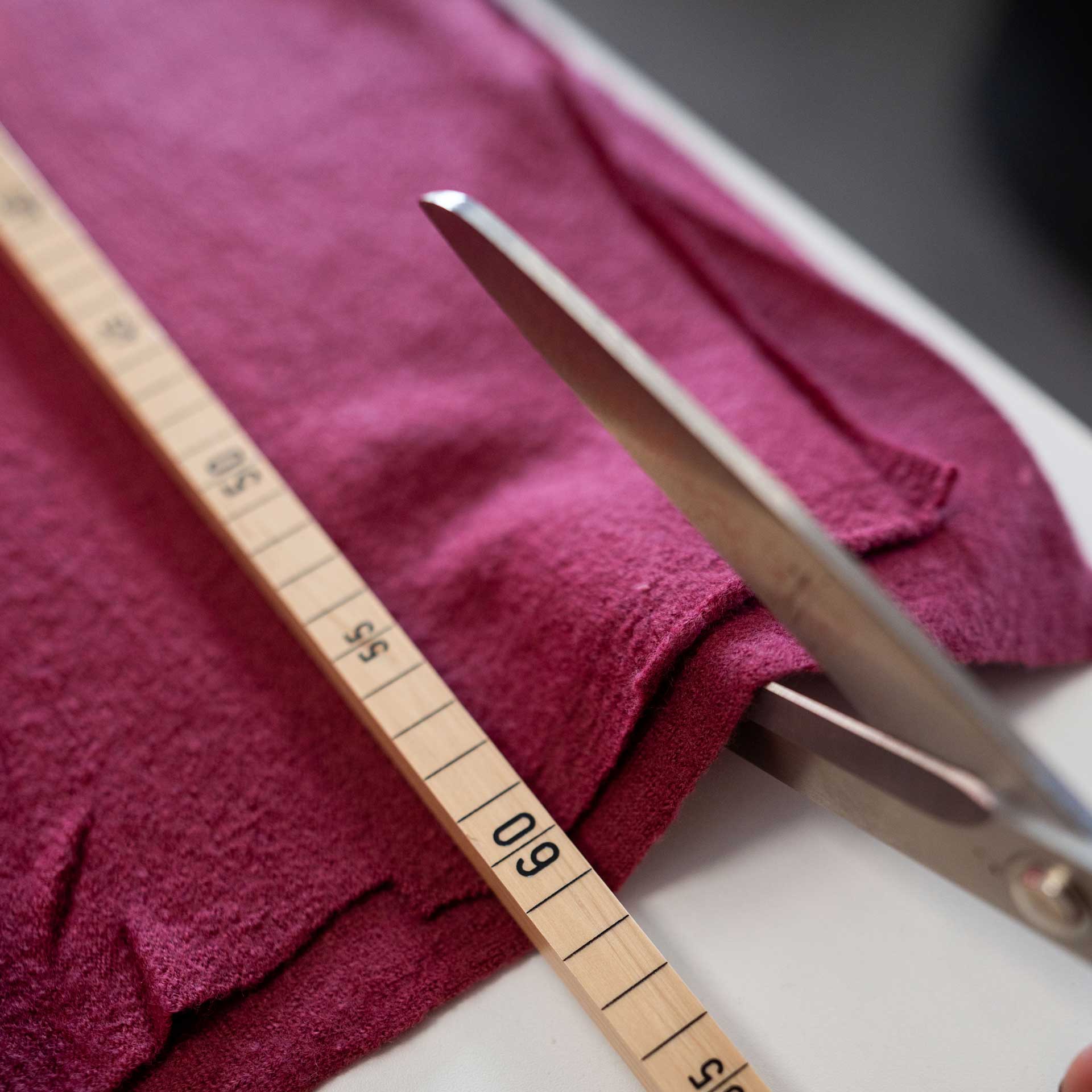 Boiled wool fabric by meter 420 g/m²