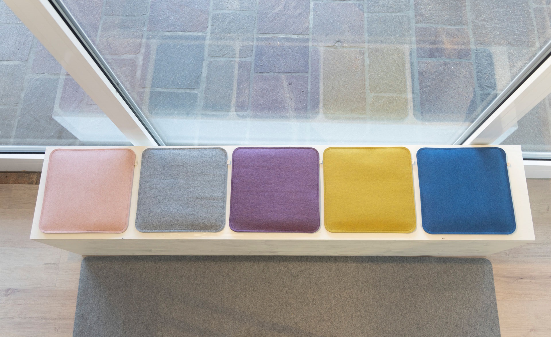 Felt Seat Pad Upholstered 