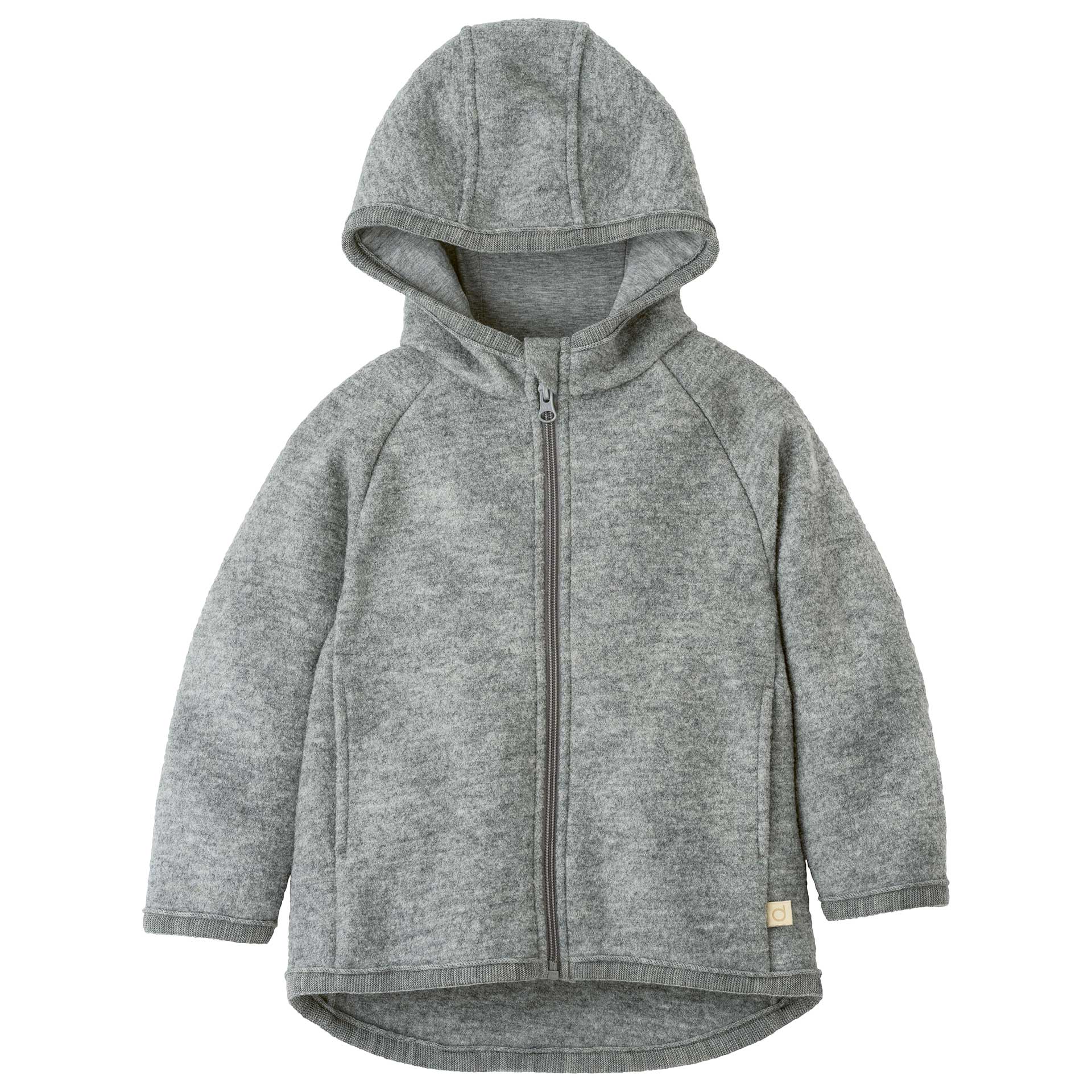 Boiled Wool Jacket Zipp