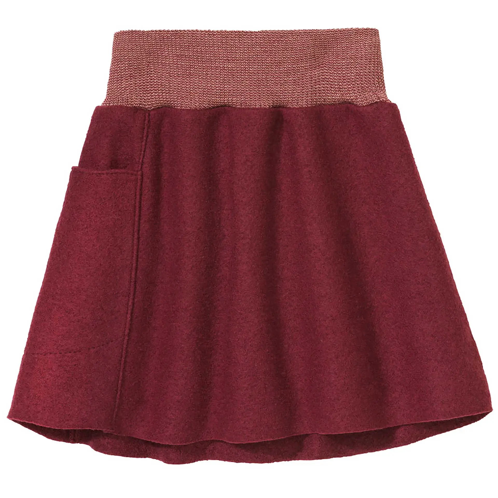 Boiled Wool Skirt