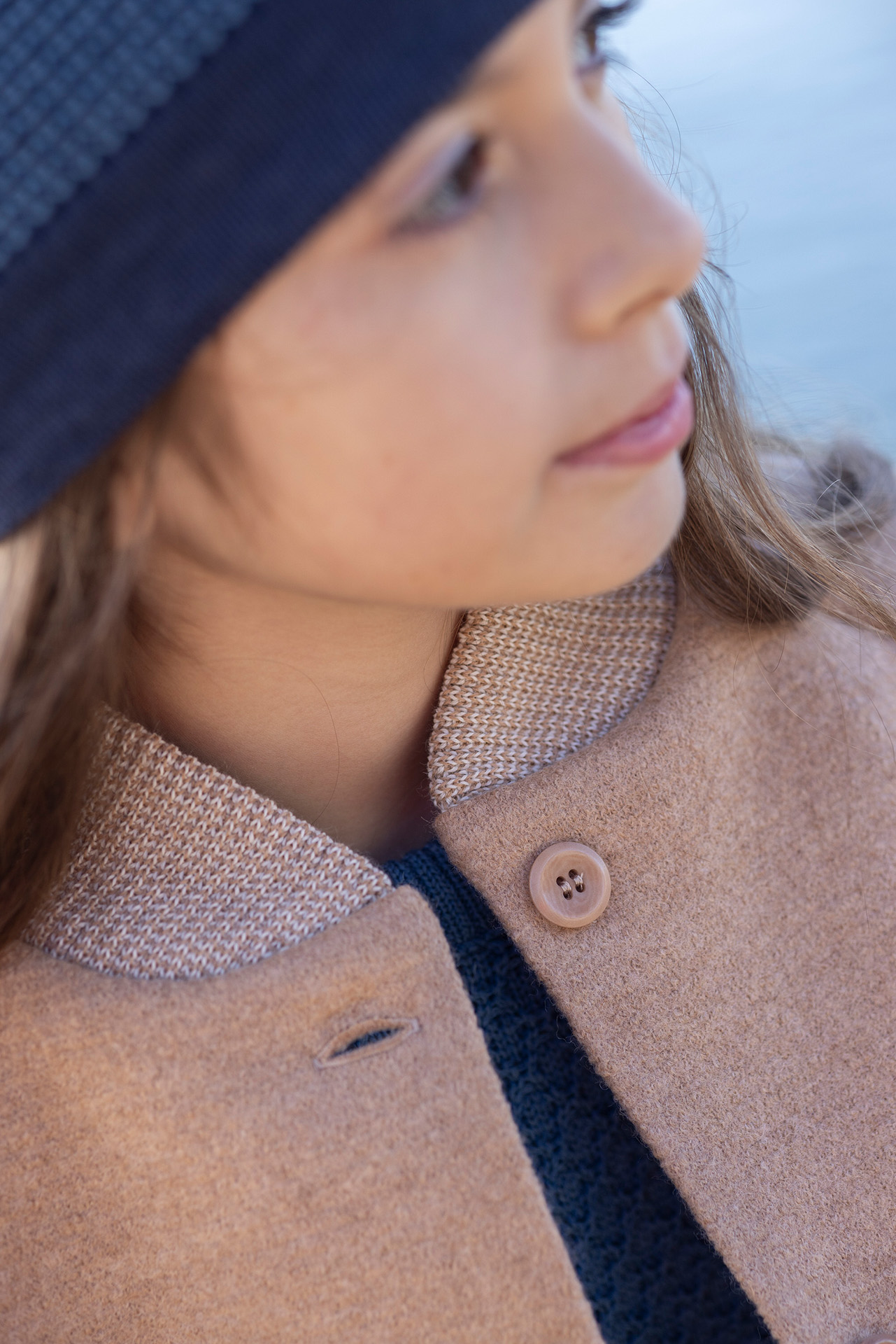 Boiled Wool Coat