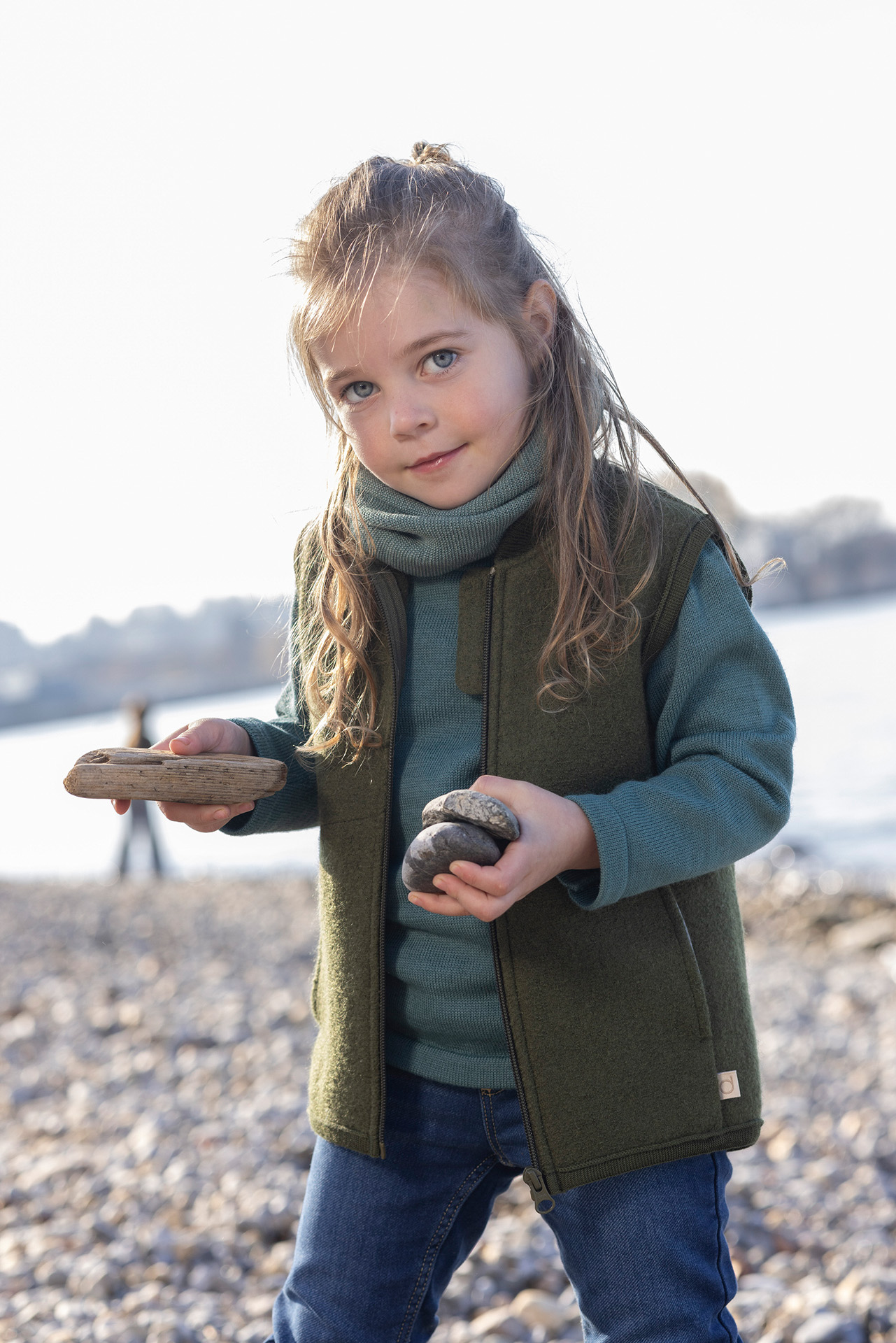 Boiled Wool Vest