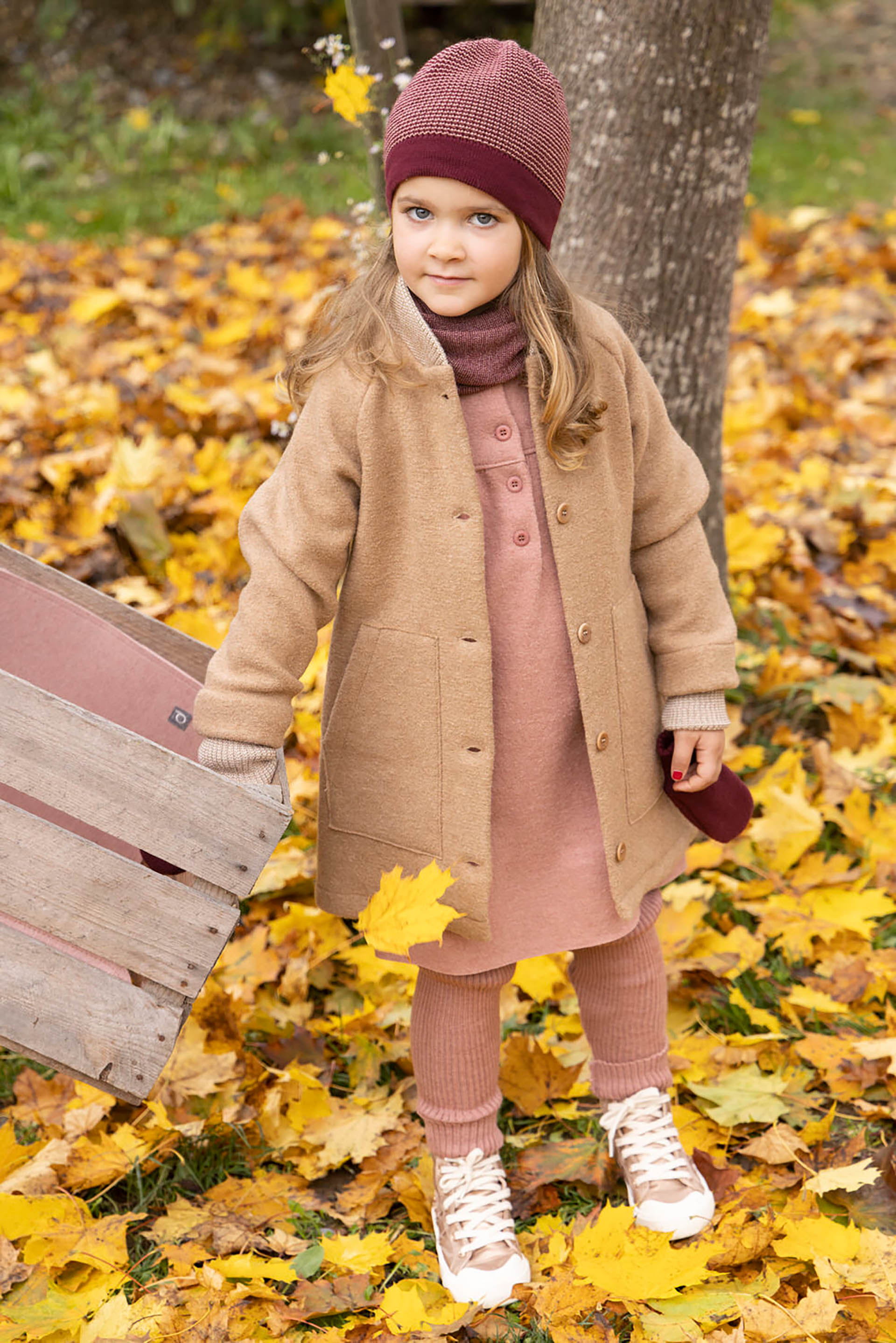 Boiled Wool Coat