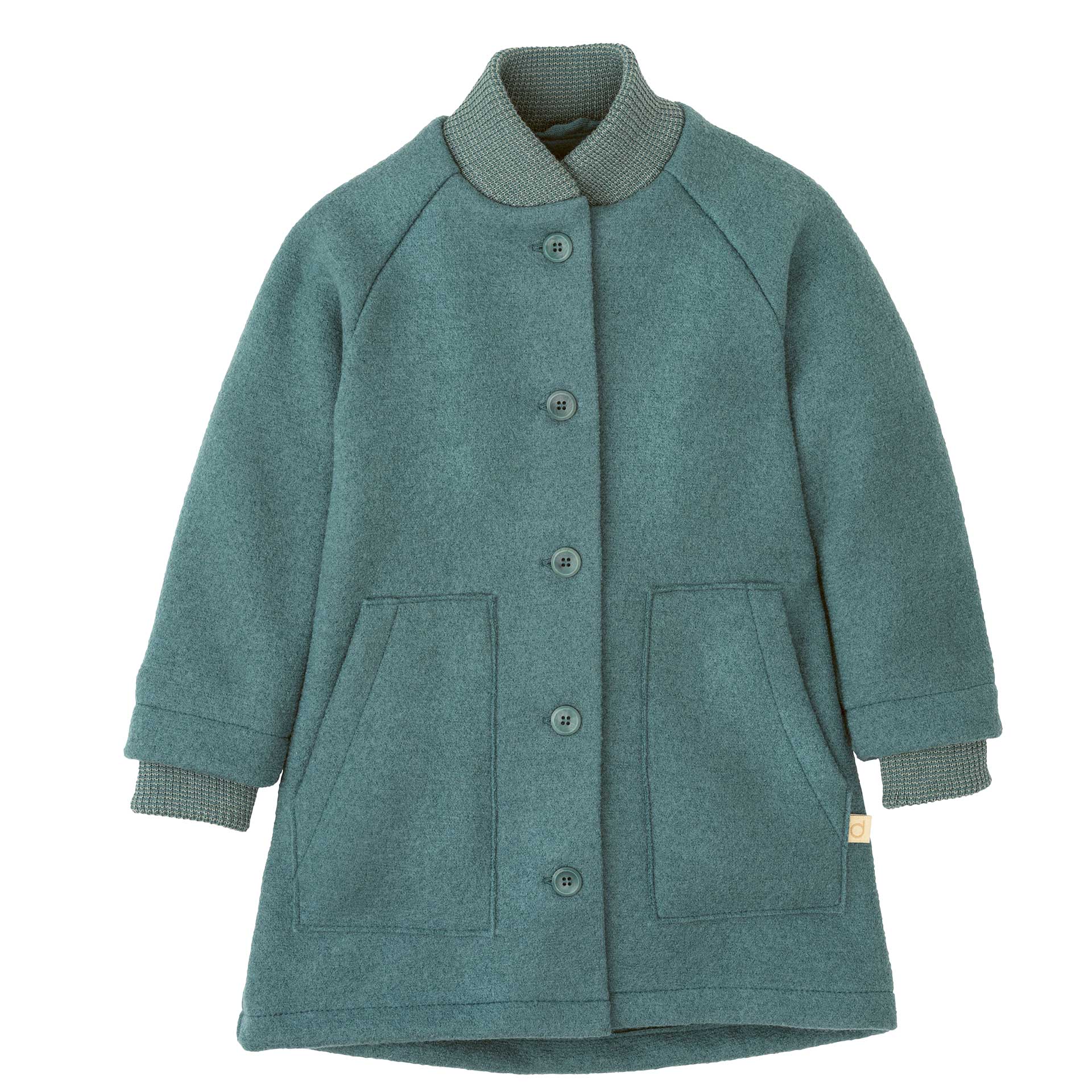 Boiled Wool Coat
