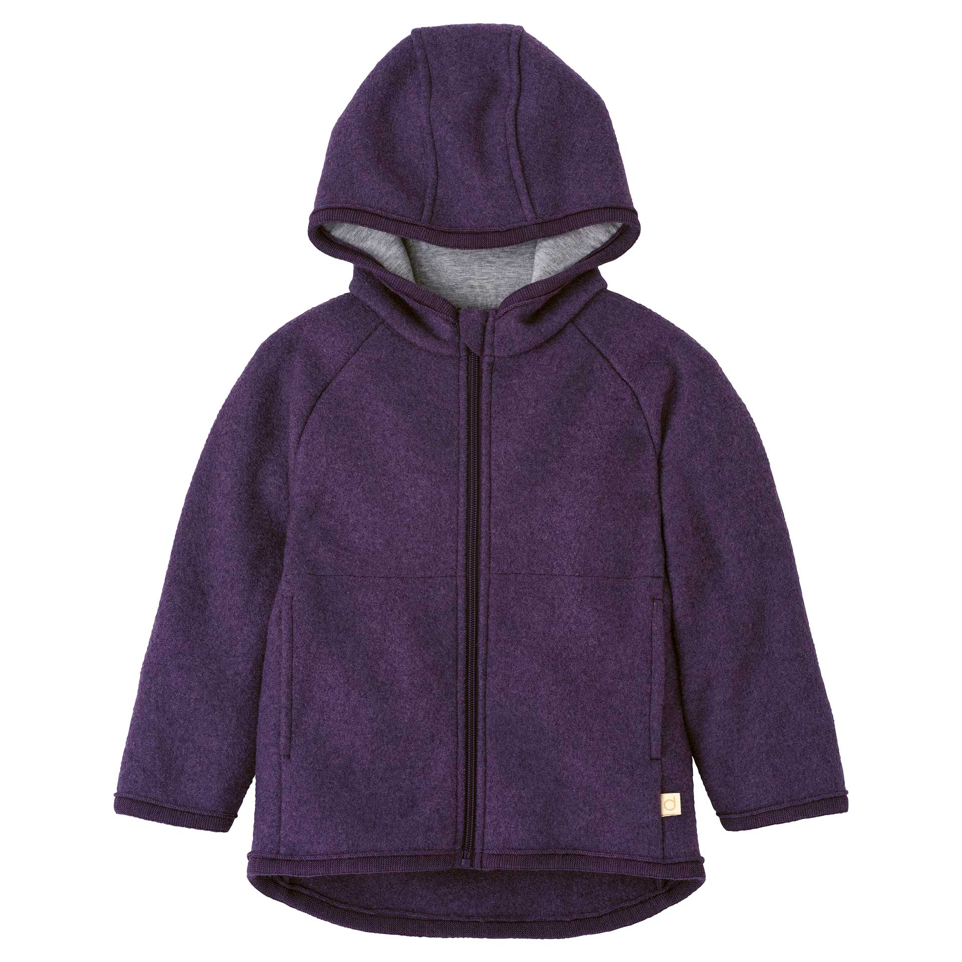 Boiled Wool Jacket Zipp